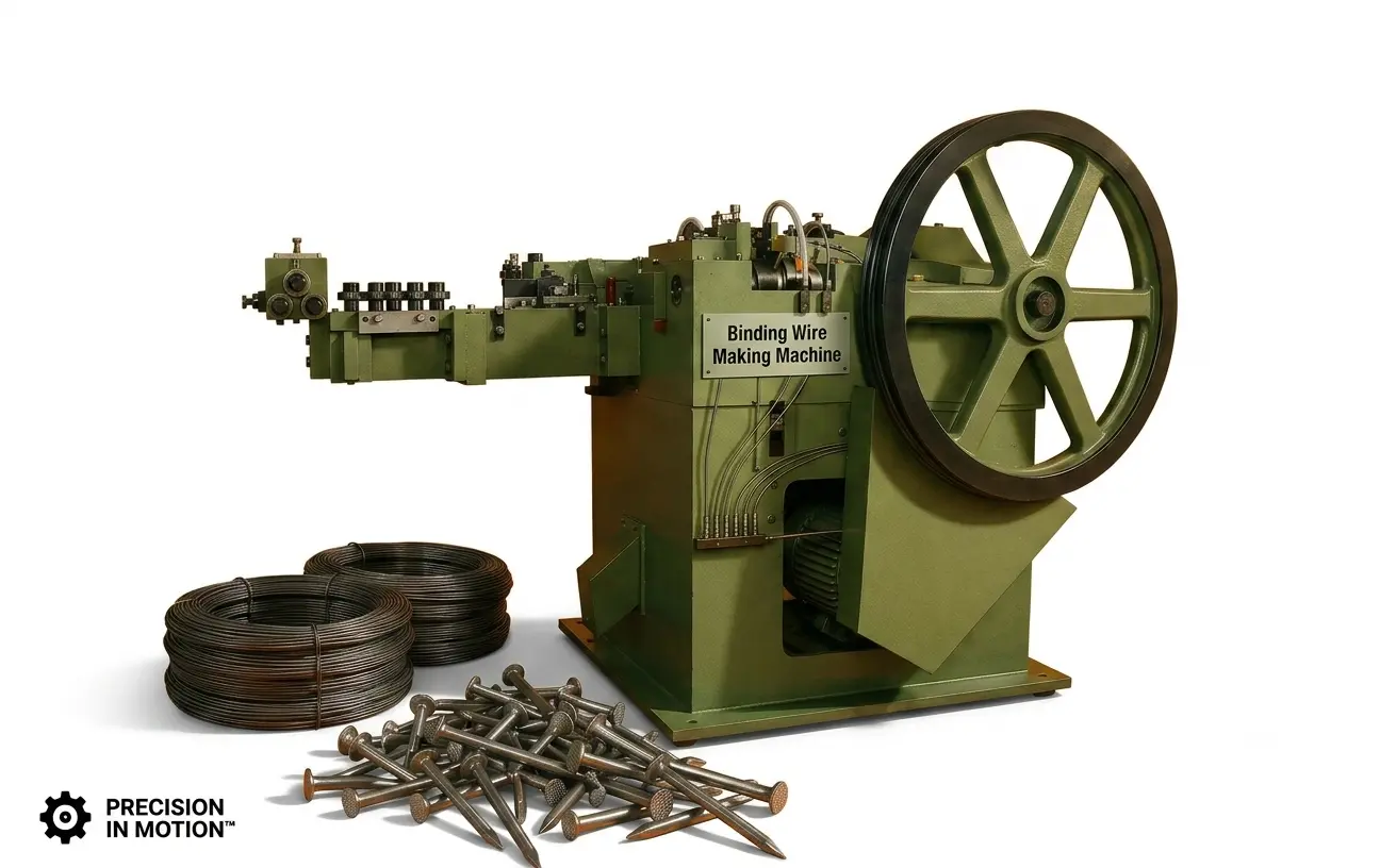 Binding Wire Machinery Manufacturing Facility in Rajkot Gujarat